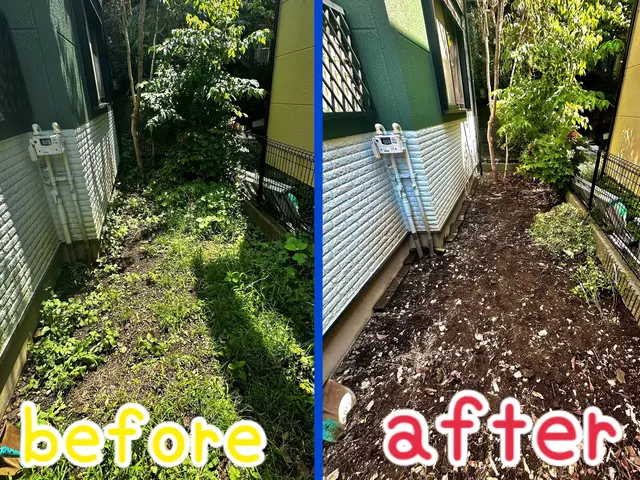 ★NEW★施工実績100件突破！綺麗なお庭作りに私も加担させて下さい！サービスの画像