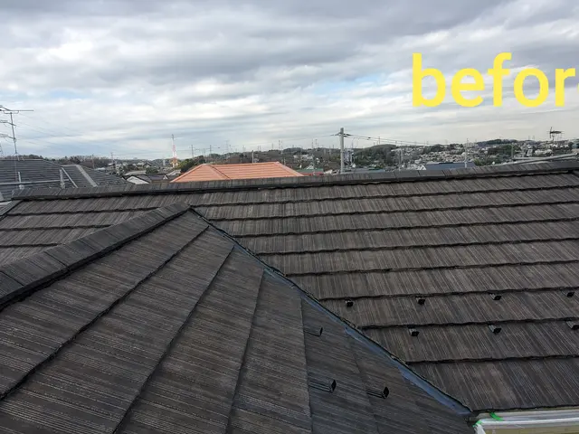 屋根　塗装サービスの画像