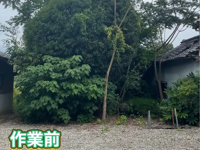 すべて自社対応◎駐車場代は当店負担！ご近所の方に配慮しながら作業いたします。サービスの画像