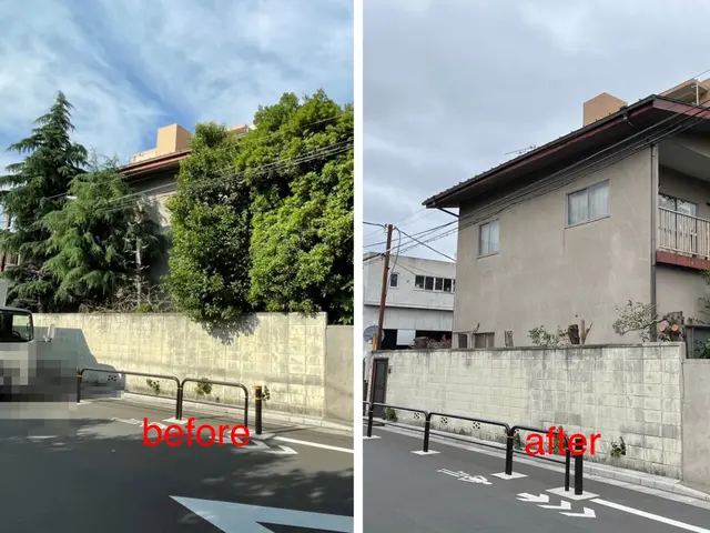 ☆明るいお庭へ大変身！笑顔にさせてみせます^^　難所・高所作業は得意分野です☆サービスの画像