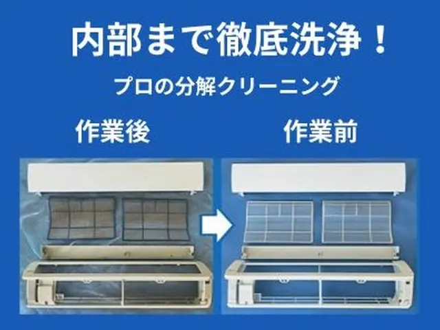 ☆お客様のお困り事解決☆　分解して内部まで高圧洗浄！！汚れも臭いもスッキリ◎サービスの画像