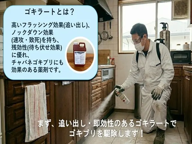 研修を積んだ自社スタッフが隅々まで丁寧に対応！サービスの画像