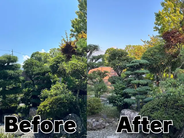 お庭を綺麗に◇ご満足いただける仕上がりをお届けします◇お気軽にご相談下さい！サービスの画像