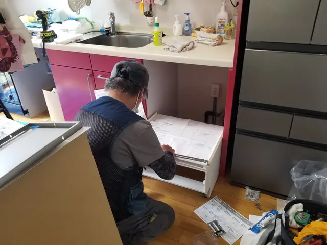 ビルトイン食洗機の取り換えサービスの画像