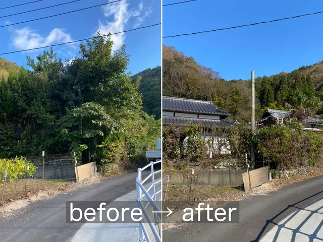 【必ず私が伺います！】丁寧に刈ります！お庭・空き地の手入れ、斜面対応可能◎サービスの画像