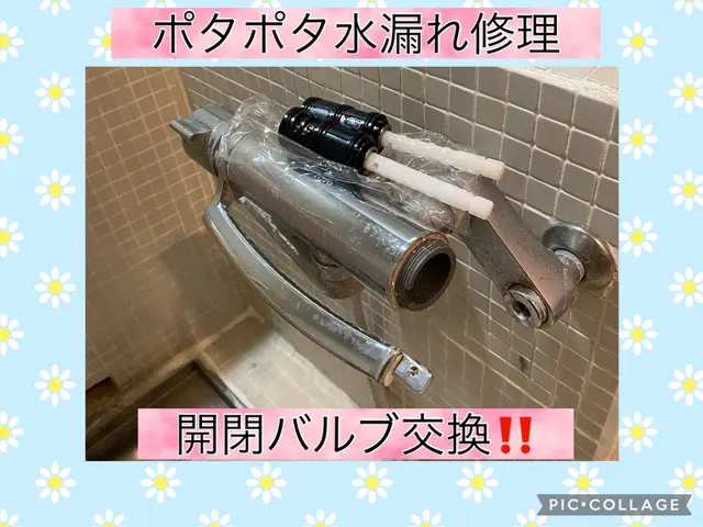 部品交換11000円＋材料代【青空水道(屋号)】漏水調査◎PayPay対応☆サービスの画像