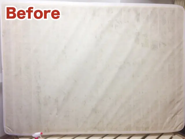【マットレスクリーニング】シミ、匂いも除去致します。サービスの画像