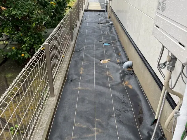 防草シート施工工事サービスの画像