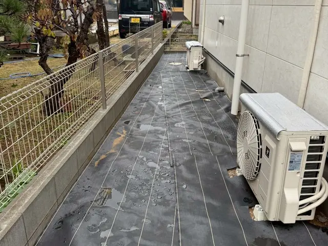 防草シート施工工事サービスの画像