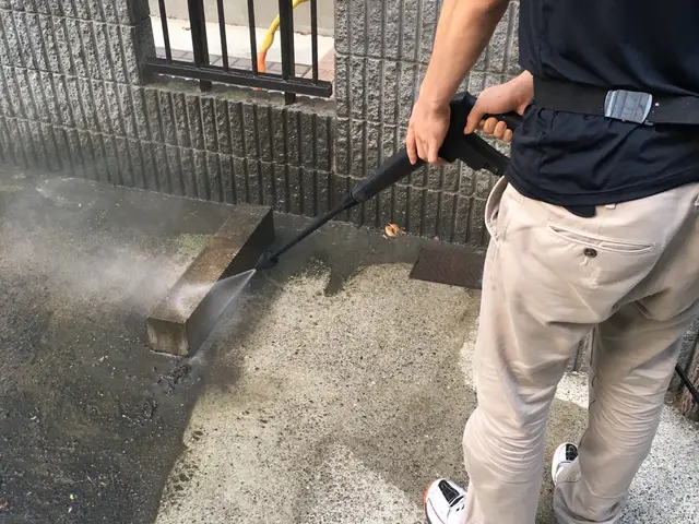 ☆対応可能地域日時確認【技能士監修】ベランダの枯葉や砂埃を除去してスッキリ快適♪サービスの画像