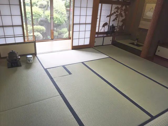 《創業104年》産地にて厳選し、選び抜いた本物の純国産畳のみを使用します。サービスの画像