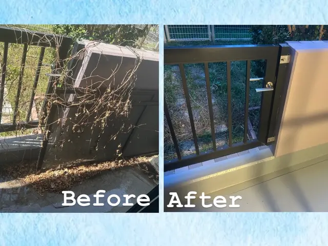 手作業と高圧洗浄機でピカピカ！電気・水道と接続いらずで集合住宅でも心配ありませんサービスの画像