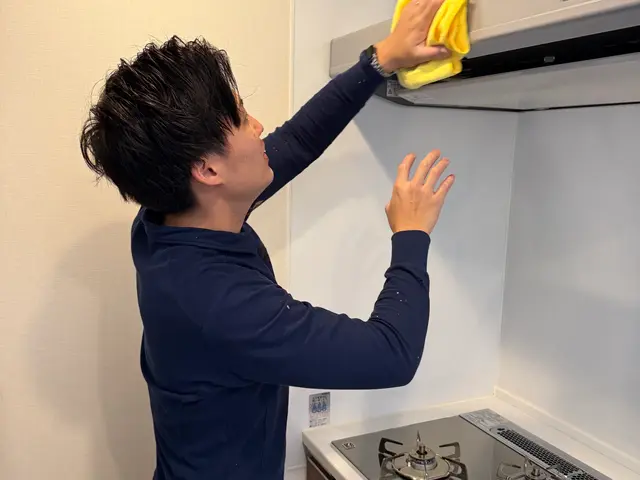 頑固な油汚れをしっかり除去します！プロペラタイプなら当店にお任せください！サービスの画像