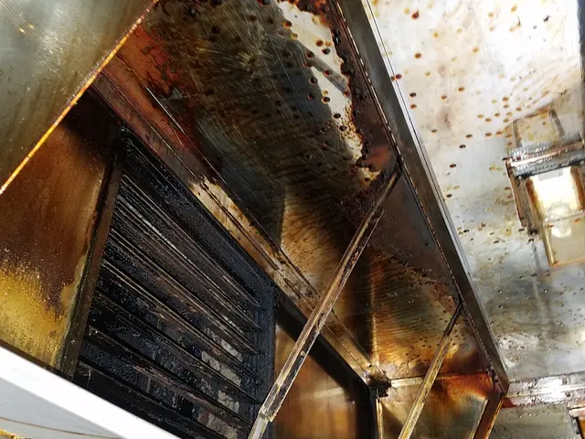 厨房内の洗浄サービスの画像