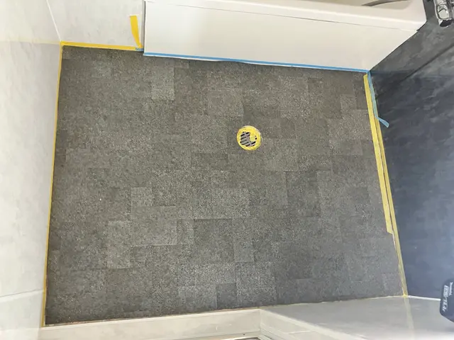 浴室の床シート貼り付け(バスフロア)サービスの画像