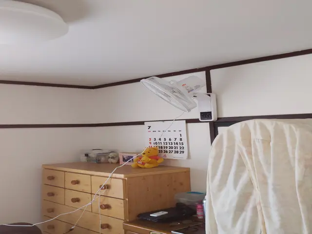 ◆◆静岡発◆◆壁掛け扇風機取り付け◆◆◆◆◆カード決済◆◆◆◆サービスの画像