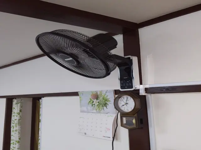 ◆◆静岡発◆◆壁掛け扇風機取り付け◆◆◆◆◆カード決済◆◆◆◆サービスの画像