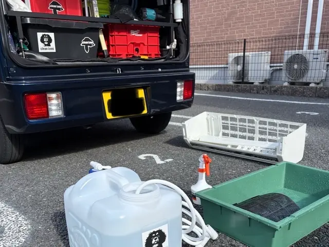 徹底養生｜分解内部高圧洗浄｜clean Loop｜カビ臭い除去サービスの画像