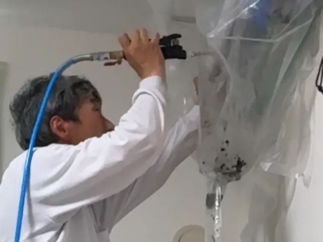 徹底養生｜分解内部高圧洗浄｜clean Loop｜カビ臭い除去サービスの画像