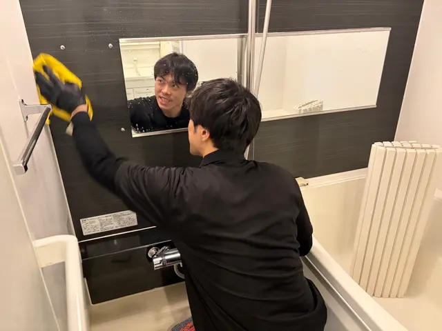 プロの技術でご満足いただけるように心を込めて作業いたしますサービスの画像