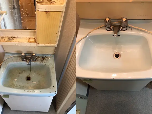 入退去清掃！水アカ、カビも徹底除去で新入居者さんも満足のプロの技で徹底清掃！サービスの画像