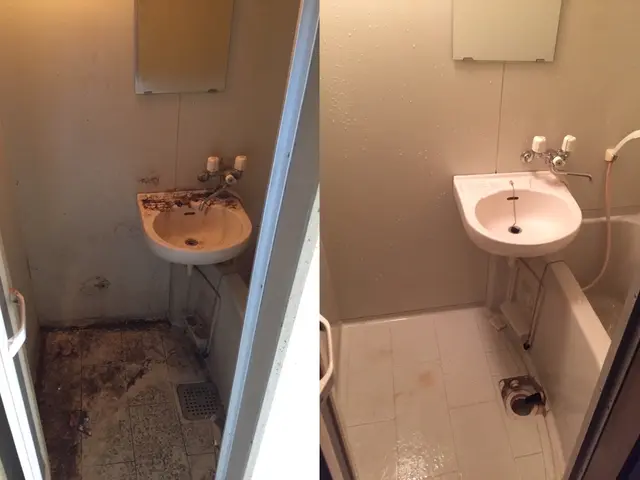 入退去清掃！水アカ、カビも徹底除去で新入居者さんも満足のプロの技で徹底清掃！サービスの画像