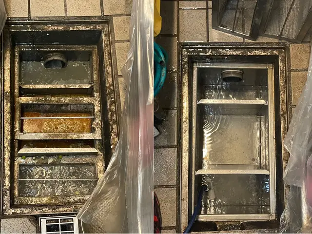 飲食店グリストラップ清掃サービスの画像