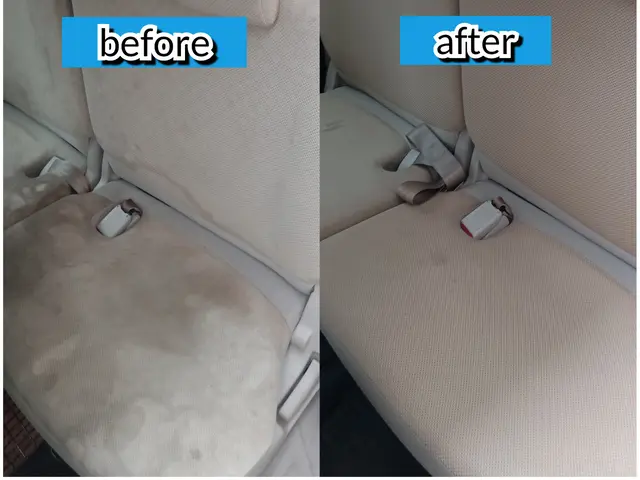 車内を丸洗い◎汚れ、匂いを徹底除去(*^^*)ペットや子供にも優しい洗剤使用◎サービスの画像