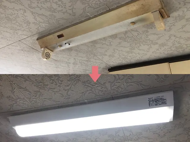 【照明・シーリング・ダウンライト取付】大手不動産会社での経験豊富な電気工事店★サービスの画像