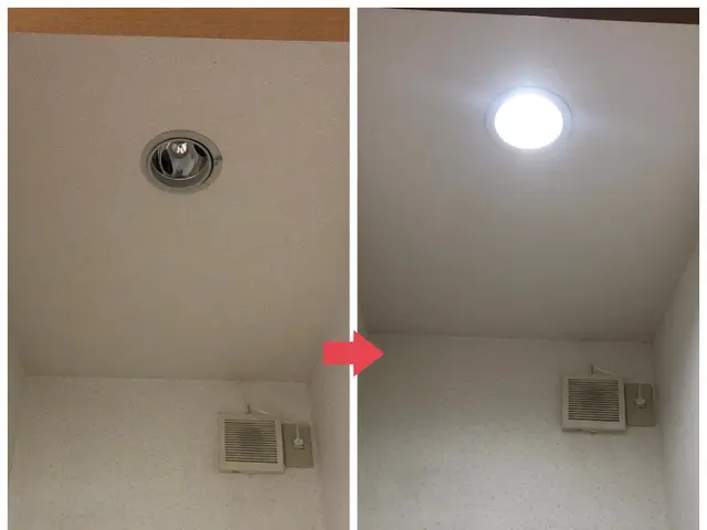 【照明・シーリング・ダウンライト取付】大手不動産会社での経験豊富な電気工事店★サービスの画像