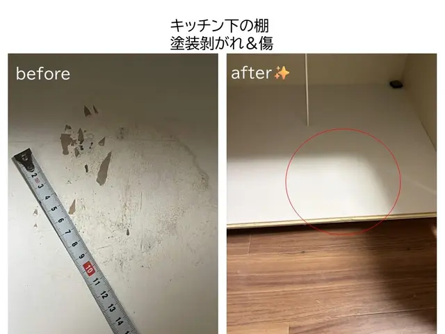 大工経験の職人が対応！丁寧な仕上がりにこだわった住まいの傷直しサービスサービスの画像