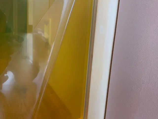 安心・安全7の確保を！ガラス飛散防止とUVカットのフィルム施工です。サービスの画像