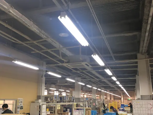 蛍光管からLED管へ！省エネ、経費削減、光に集まる虫対策にも効果的！サービスの画像