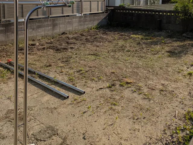 刈払いにて草刈りサービスの画像