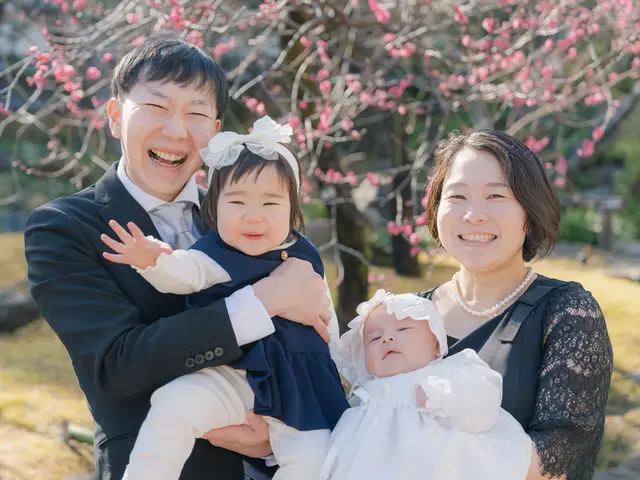 【パパ目線で安心】お宮参り撮影｜自然な表情を大切に丁寧に撮影します