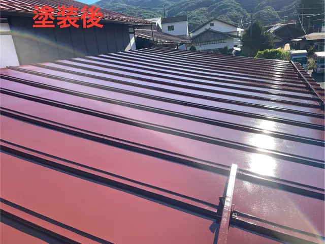 高耐久シリコン塗装！高圧洗浄作業付き下塗り1回上塗り2回の計３回塗り！サービスの画像