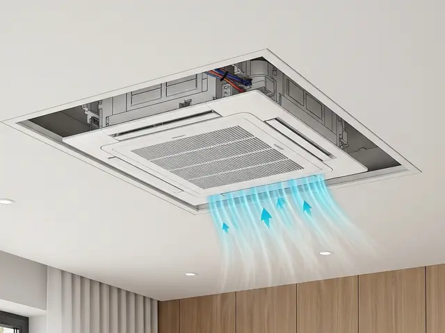 天井埋め込みエアコンサービスの画像