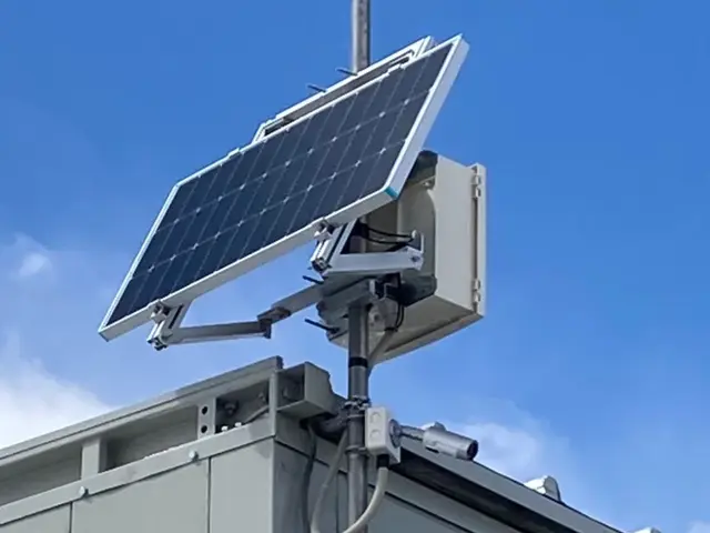 【防犯カメラ専科】実績2,000台以上!!冬場の雪庇なども考慮して工事を行いますサービスの画像