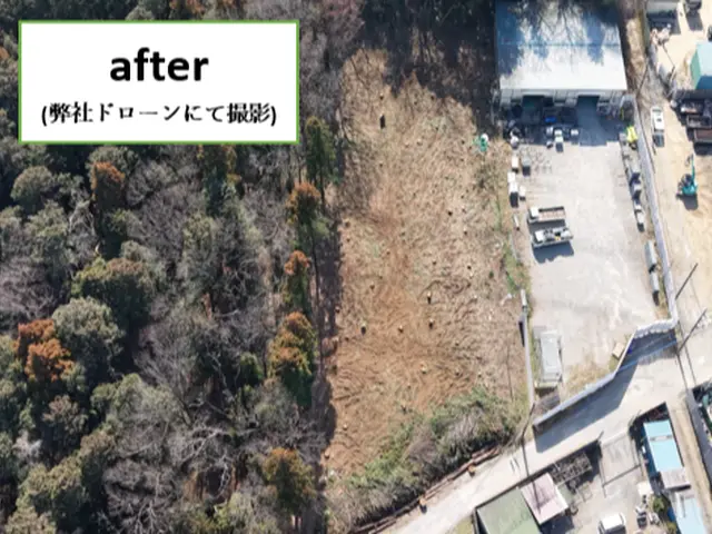 【創業53年】庭木1本から20,000m2の森林皆伐まで！サービスの画像