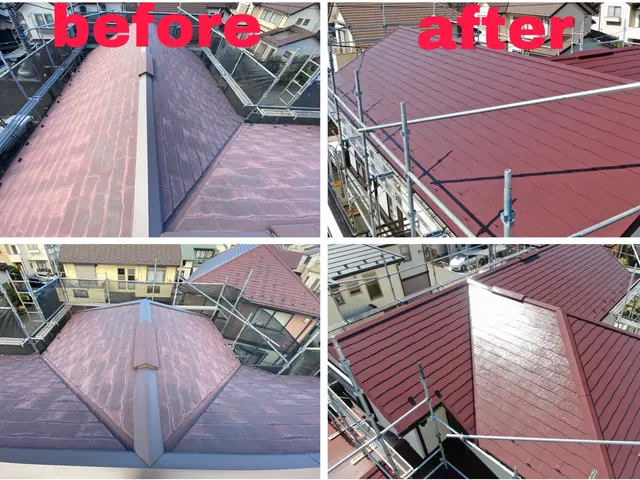 屋根塗装工事【湘南平塚発】アフター点検で工事の後も安心！！サービスの画像