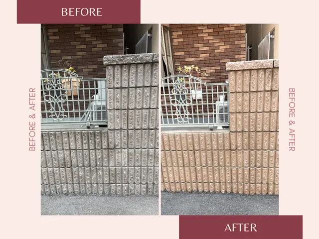 【当日追加料金一切なし！】外壁まるごと高圧洗浄で綺麗にします！お任せ下さい！サービスの画像