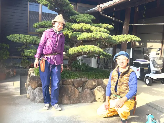 おしゃれに可愛くできますよ！手入れの仕方により全く違うお庭にすることができます。サービスの画像