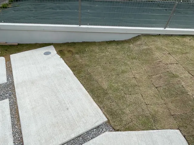 お庭を天然芝へサービスの画像