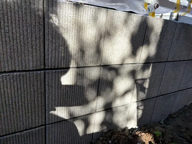 門塀の塗装サービスの画像