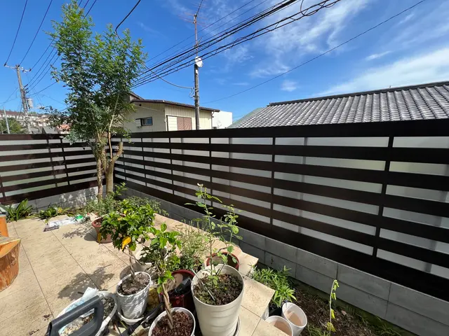 目隠しフェンス設置サービスの画像