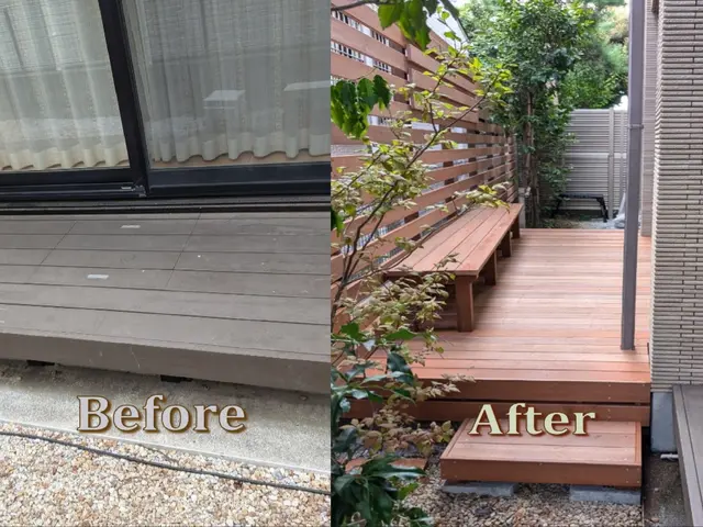30年の実績と技術力でウッドデッキを心を込めて補修・修理・新設を行いますサービスの画像