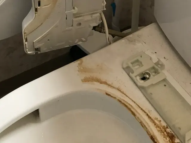 尿石の黄ばみ、黒ずみ完全に落とします！サービスの画像