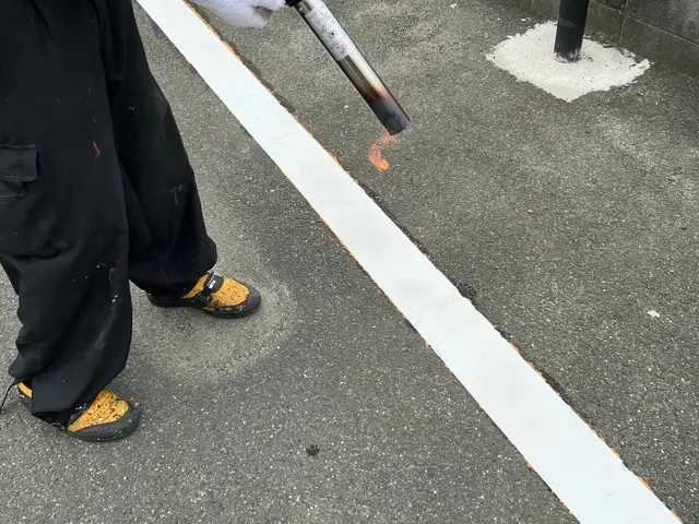 駐車場ラインマーカーサービスの画像
