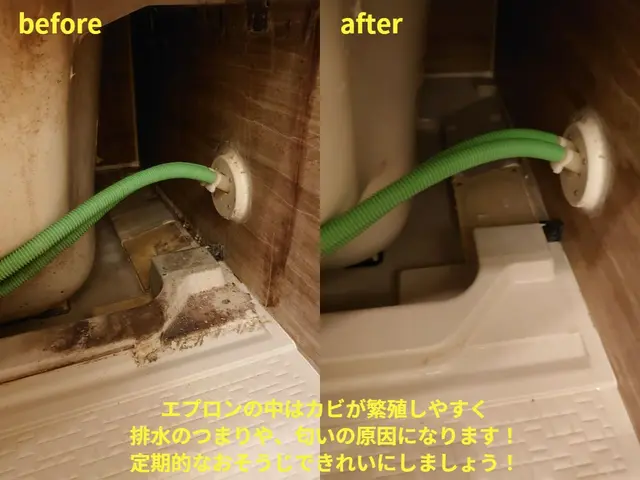 頑固なカルキ、水垢や黒カビも徹底除菌！プロの技術でピカピカにサービスの画像