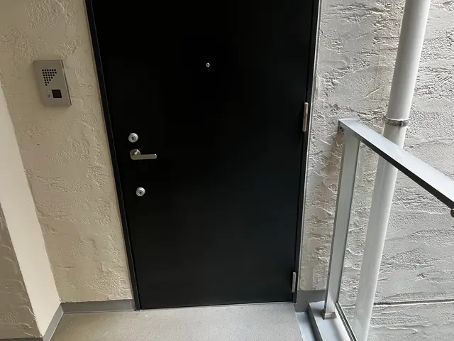 玄関ドアの塗装サービスの画像